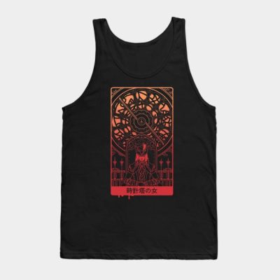 Lady Of The Tower Tarot Tank Top Official Haikyuu Merch