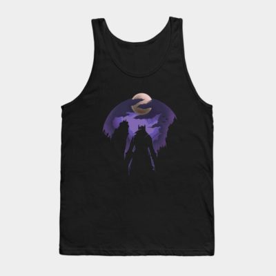 A Hunter Must Hunt Dark Blue Tank Top Official Haikyuu Merch