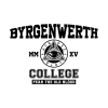 Byrgenwerth College Black Crewneck Sweatshirt Official Haikyuu Merch