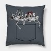 Pocket Messengers From Bloodborne Throw Pillow Official Haikyuu Merch