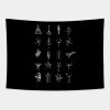 Bloodborne Caryll Runes Tapestry Official Haikyuu Merch