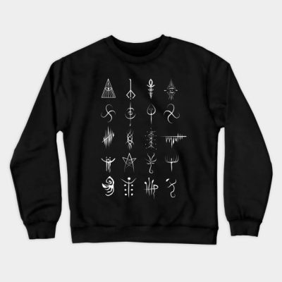 Bloodborne Caryll Runes Crewneck Sweatshirt Official Haikyuu Merch