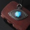 MIDY Game Bloodborne Cosmic Eye Necklaces Crow Hunter Wheel Hunter Badge Pendant Necklace Men Women Fans 1 - Bloodborne Store