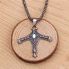 New Game BLOODBORNE Jewelry Necklace Vintage Cross Necklace Pendants For Men Amulet Necklace Masculino Collar Wholesale 5 - Bloodborne Store