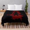 Hunter Dark Blood Souls Borne Gaming Video Game Throw Blanket Official Bloodborne Merch