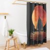 Bloodborne Game Eileen The Crow Shower Curtain Official Bloodborne Merch