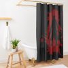 Hunter Dark Blood Souls Borne Gaming Video Game Shower Curtain Official Bloodborne Merch