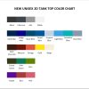 tank top color chart - Bloodborne Store